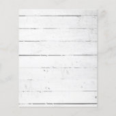 Budget Waterverf Cabine Vakantie Verhuizen Flyer (Achterkant)