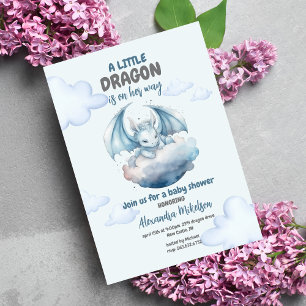 Budget Waterverf Dragon Baby shower