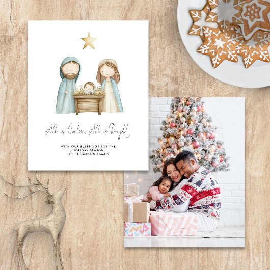 Budget Waterverf Geboorteplaats Alles is rustig Fo