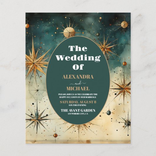 Budget Waterverf Hemelse bruiloft (Voorkant)