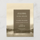 BUDGET Waterverf Landscape Weddenschap (Voorkant)