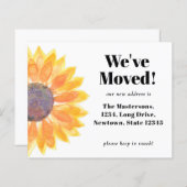 Budget We hebben Zonnebloem-aankondiging Kaart ver (Voorkant / Achterkant)