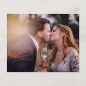 Budget We Tied the Knot 2 Huwelijksreceptie Flyer (Achterkant)