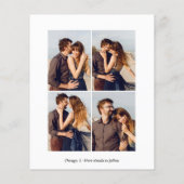 Budget We Zijn Verloofd Trouw Aankondiging (Achterkant)