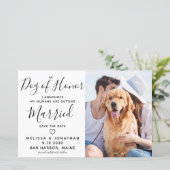 Budget Weddenfoto's Opslaan datumkaarten (Staand voorkant)