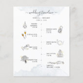 Budget Weddenrenroute Moderne Icons Programma (Voorkant)