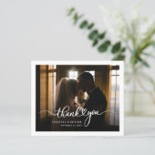 Budget Weddenschap Foto met handschrift Hartelijk (Staand voorkant)