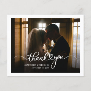 Budget Weddenschap Foto met handschrift Hartelijk