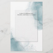 Budget Weddenschap Light Blauwgroen Blue Silver Ab (Achterkant)