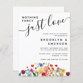 BUDGET Weddenschap | Niets Fancy Floral (Voorkant / Achterkant)