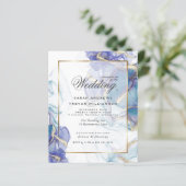 Budget Wedding Celestial Blauwgroen Indigo Gold Ab (Staand voorkant)