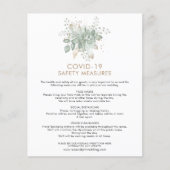 Budget Wedding Covid 19 Safety Foliage Enclosure (Voorkant)