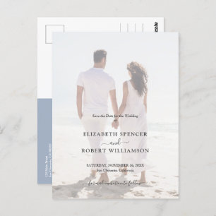 Budget Wedding Foto Save the Date Briefkaart