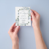 Budget Wedding Invitation Flyer (Hand)