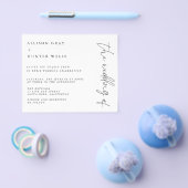 Budget Wedding Invitation Flyer (Enkel)
