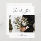 BUDGET Weduwfoto Hartelijk dank! (Voorkant / Achterkant)