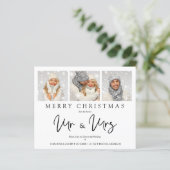 Budget Whimsical MR. & MRS. kerstbruiloft foto's (Staand voorkant)