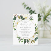 Budget White Floral & Greenery 1 Wedding (Staand voorkant)