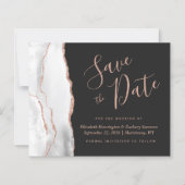 Budget White Rose Goud Agate Donker Bewaar de Datu (Voorkant)