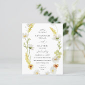 Budget White & Yellow Floral Wedding (Staand voorkant)
