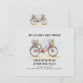 Budget Wij zijn verhuisd Nieuwe adres Mededeling v (Voorkant / Achterkant)