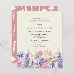 Budget Wildbloemen Baby shower