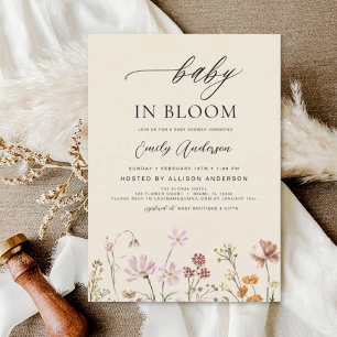 Budget Wilde Baby in het Baby shower Bloom