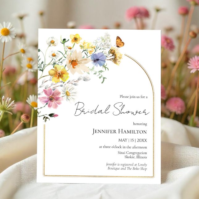 Budget Wildflower Boho Bridal Shower (Creator heeft geüpload)