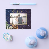 BUDGET Winter Eucalyptus Pine Cones Weddenschap Flyer (Enkel)