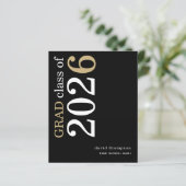 Budget Wit Goud Tekst 2025 Afstudeerder Aankondigi (Staand voorkant)