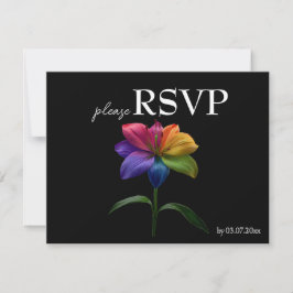 🌈 Budget with menu RSVP Technicolor Love 