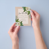 BUDGET WITTE ROSES BEWAREN DATA WEDEND CHIC FLYER (Hand)