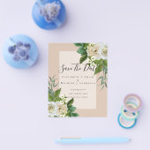 BUDGET WITTE ROSES BEWAREN DATA WEDEND CHIC FLYER (Enkel)