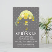 Budget Yellow Umbrella Baby shower (Staand voorkant)