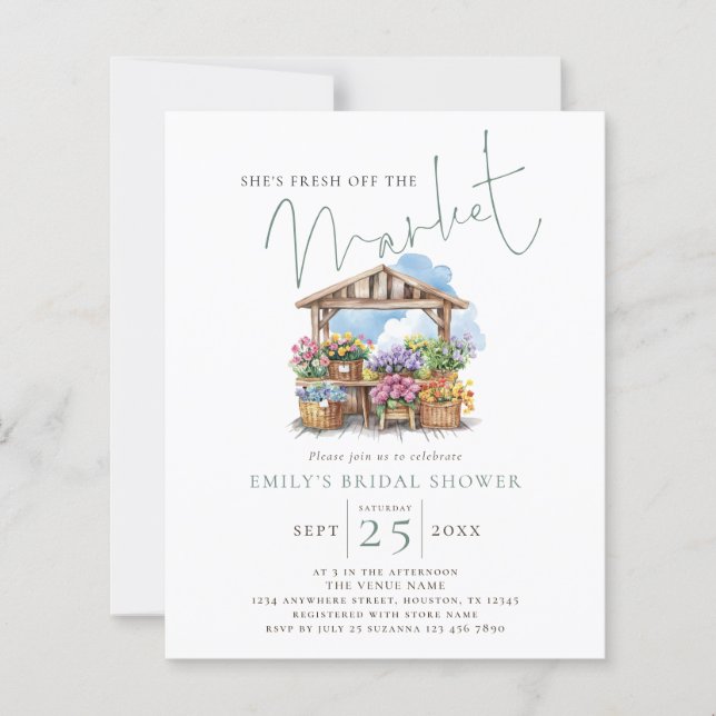 Budget Ze is net op de markt Bruidsfeest (Voorkant)