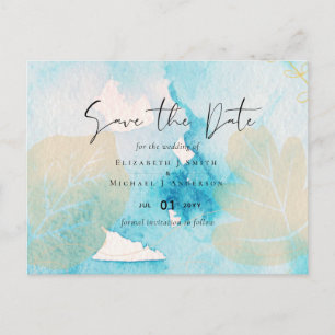 BUDGET Zee Glass Shades Waterverf Weddenschap Briefkaart