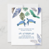 BUDGET Zee Turtles Weddenblauw Geel (Voorkant)