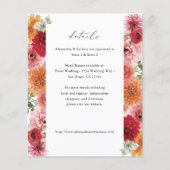 Budget Zomer Multi Kleur Bloemen Details (Voorkant)