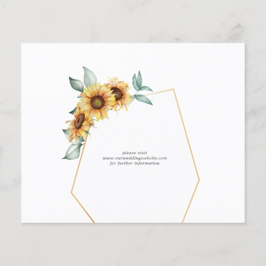 Budget zonnebloempitten Geometrisch sparen de datu (Achterkant)