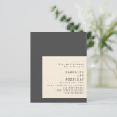 Budget zwarte schrijfmachine Typografie Weddenscha (Staand voorkant)