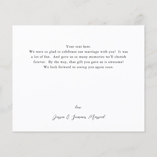 Budgetbladeren & Eucalyptus Gold Hartelijk dank Flyer (Achterkant)