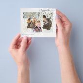 Budgetfeestdag 2 Foto Moderne 2022-kaart Flyer (Hand)