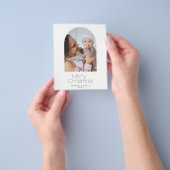 Budgetfoto minimalistisch kerstfeestdag Kaart (Hand)