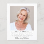 Budgetminimalistisch fotosympathie Hartelijk dank (Voorkant)