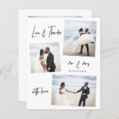 Budgetminimalistische fotobruiloft - Hartelijk dan (Voorkant / Achterkant)