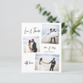 Budgetminimalistische fotobruiloft - Hartelijk dan (Staand voorkant)