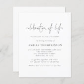 budgettaire minimalistische scriptviering van het (Voorkant / Achterkant)