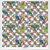  budgetten. sticker (Vel)