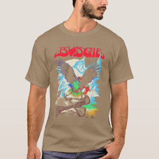 Budgie Band Neverurn Terug naar een vriendin meisj T-shirt