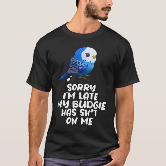 Budgie Bird Parakeet For Budgerigar Owner 3 T-shirt (Voorkant)